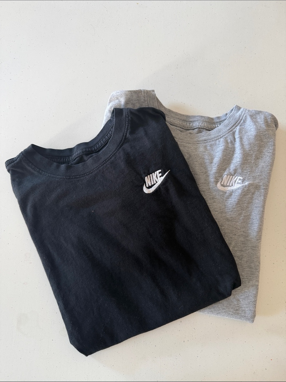 Boys Nike Tee Shirt Size Large + - black gray shirt set husky plus size